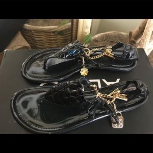 Luxtrada Leather Bikini Sandal